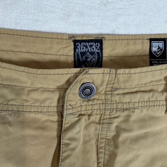 Kuhl Men's 36W 32L Kandor Lightweight Tactical Outdoor Hiking Tan Pants - Picture 3 of 11